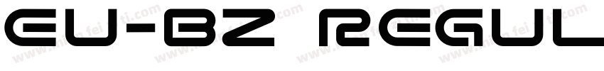 EU-BZ Regular字体转换